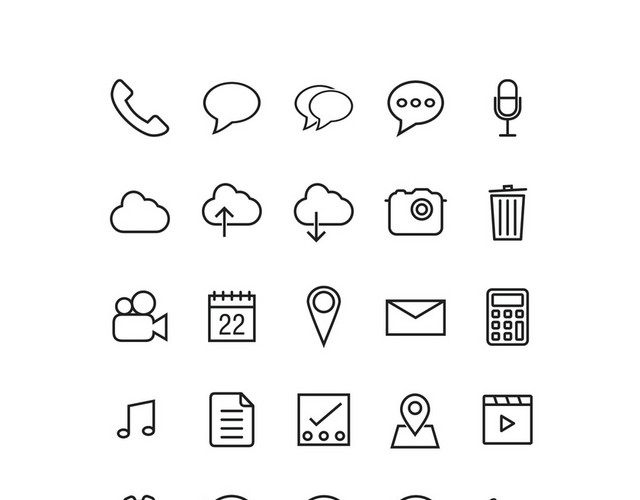 IOS操作系统图标