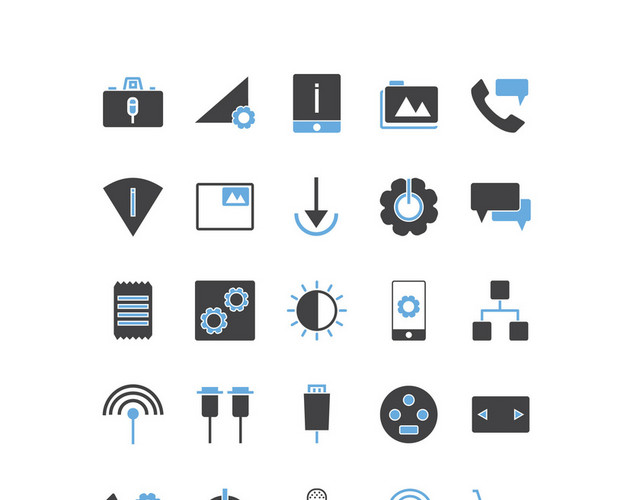 设计语言图标 MATERIAL DESIGN图标