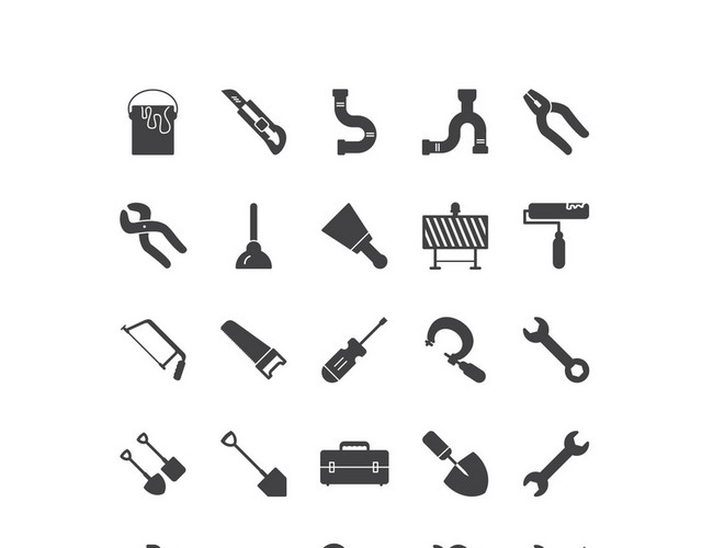 工具矢量图标
