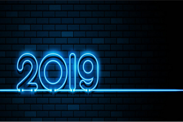 炫彩2019数字素材