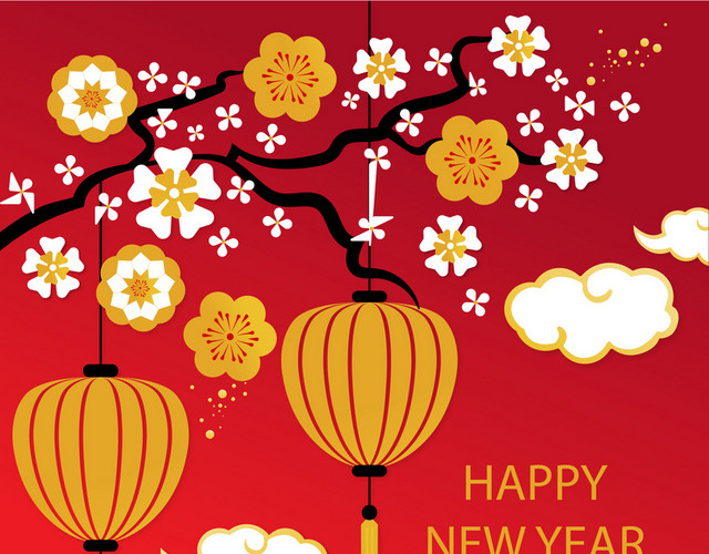 唯美2019新年快乐