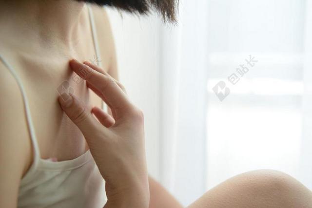 广告唯美吊带女子背景图片