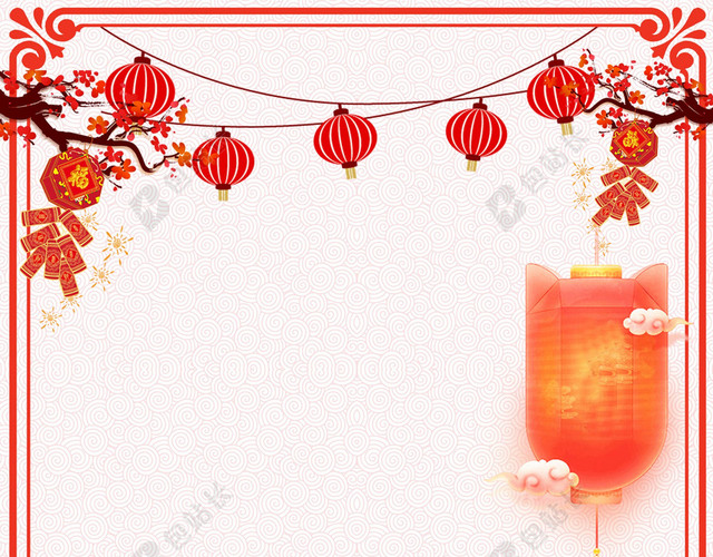 可爱孩子八节春节传统节日习俗浅色海报背景