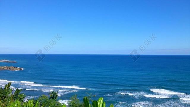 風景 山水 海浪 台灣 藍天 海邊 美景 浪花 一望無際
