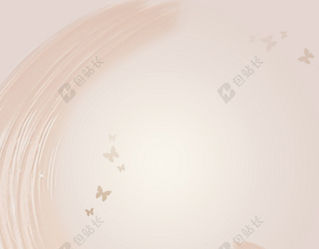 小清新粉红色蝴蝶产品海报背景