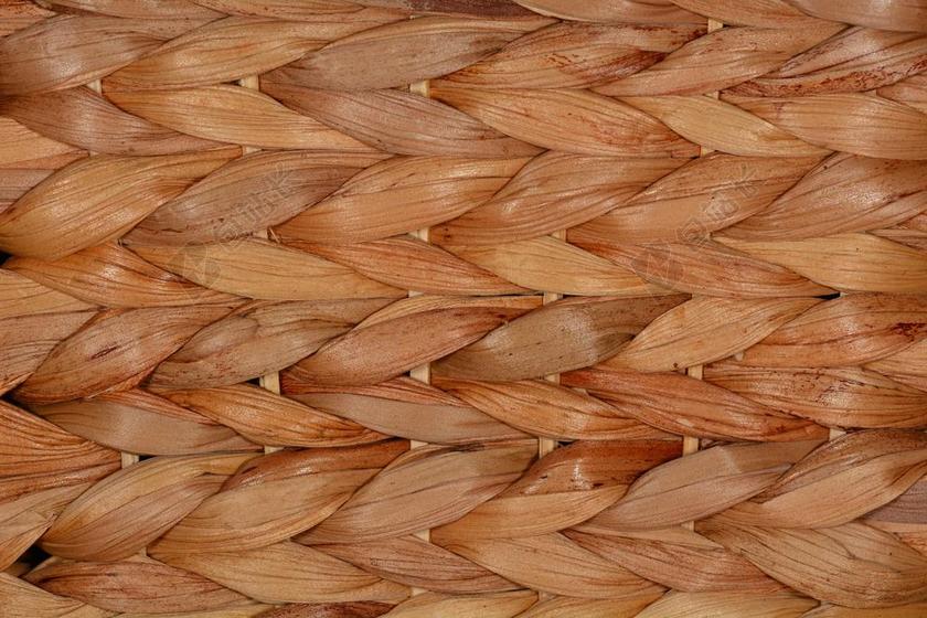 编织物纹理天然材料编织背景图片