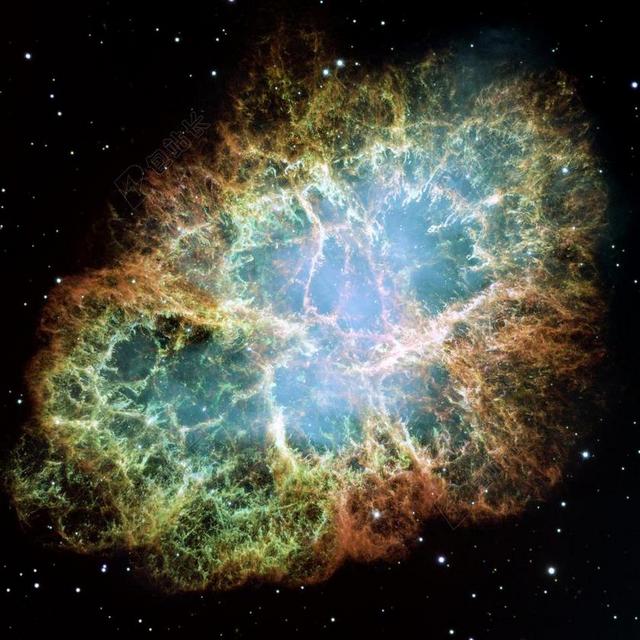 摄影星空星云爆炸背景图片