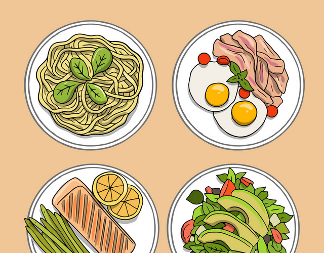 西餐美食素材