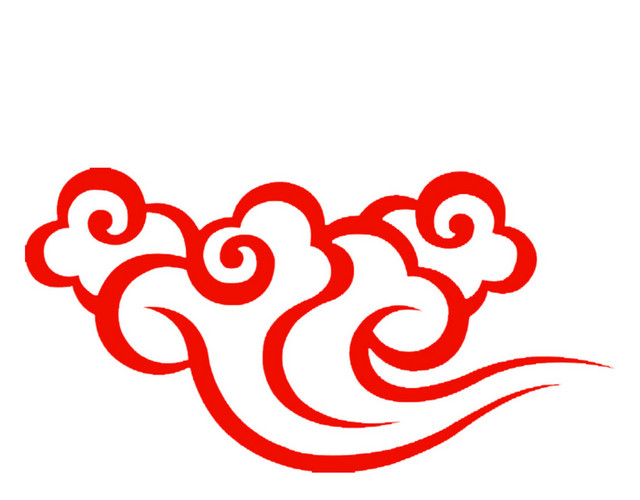 新年中国风祥云素材