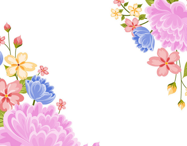 花边边框矢量素材