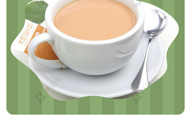 夏季新品丝袜奶茶饮品促销海报抹茶色背景海报背景