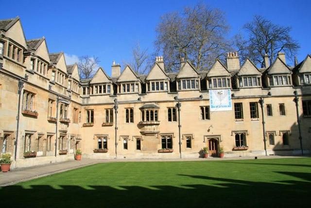 牛津大学 英格兰 院子里 英国 结构 牛津郡 欧洲 大学