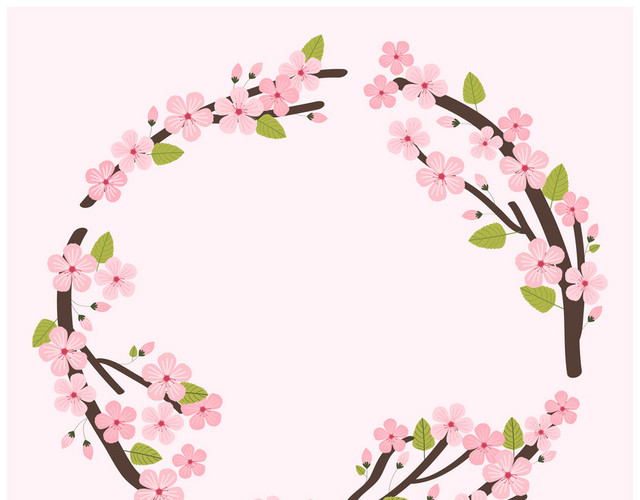 唯美樱花素材