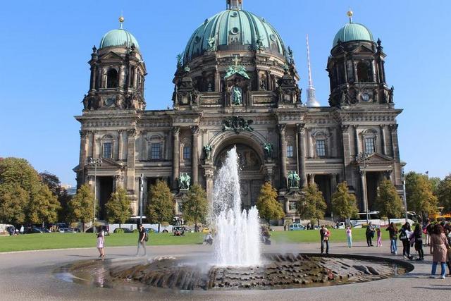 柏林 DOM 大教堂 里程碑 旅行 结构 德国 旅游 观光