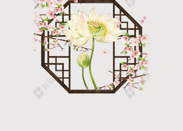中国传统节日创意立春二十四节气春天海报黄色背景
