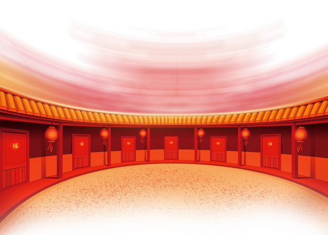 中式建筑中国风边框