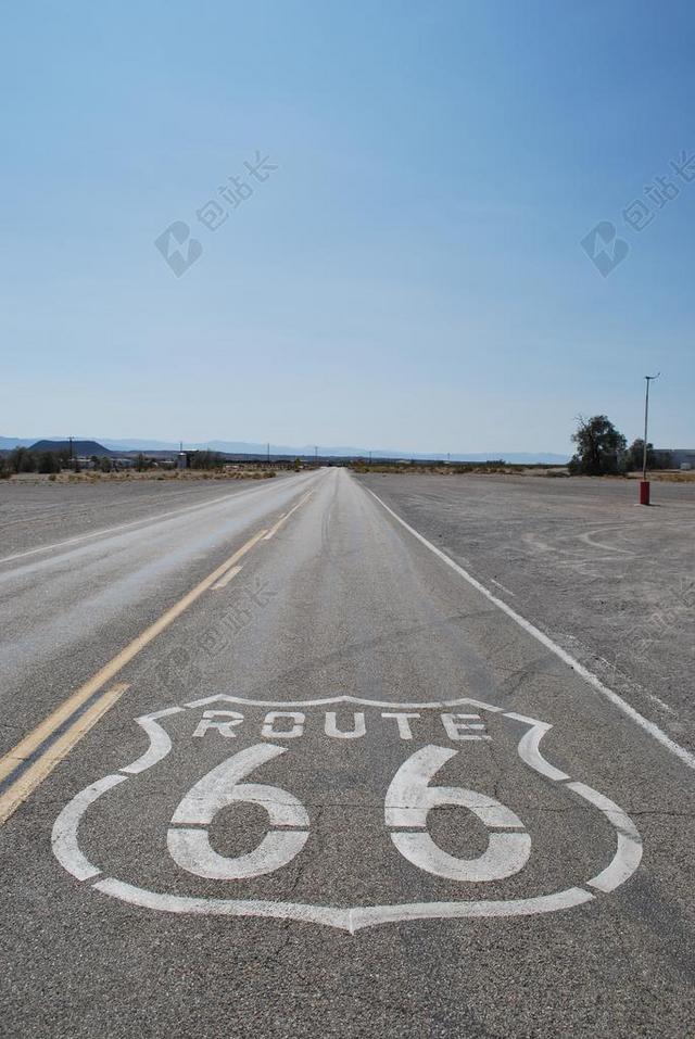 美国 路线66 无穷 公路 自由 公路旅行 美国加州