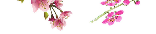 春天桃花素材