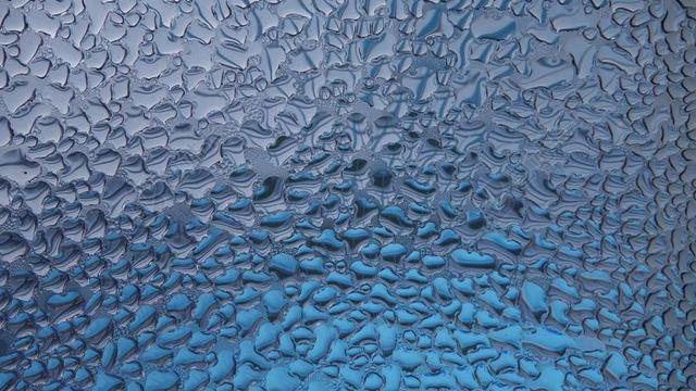 一滴水 凝结 分形 模式 水 滴 小小 小 表面张力 雾