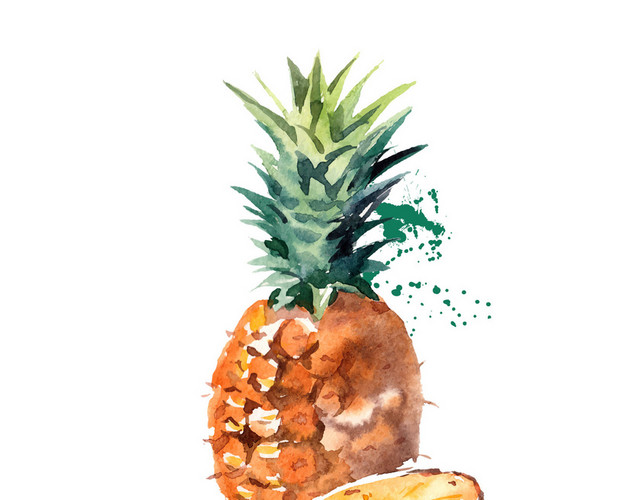 水果菠萝素材