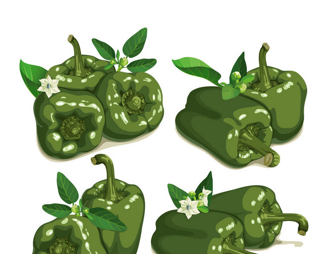 蔬菜青椒素材