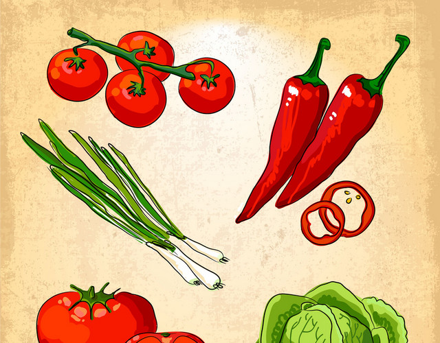 蔬菜素材