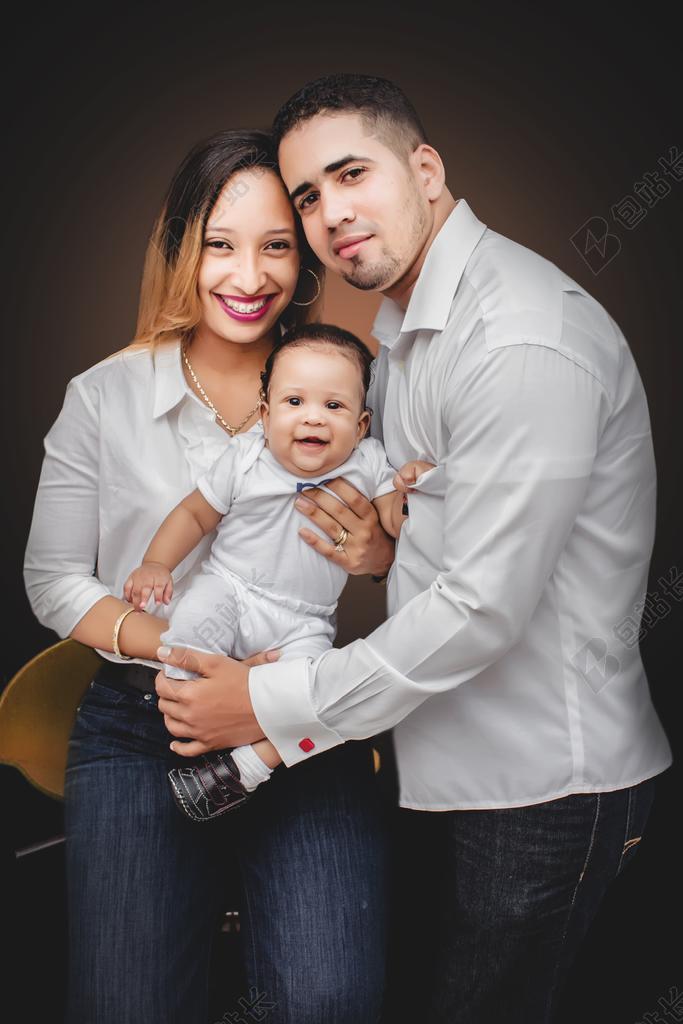 广告唯美家庭合照背景图片