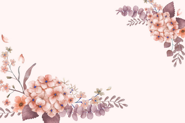 花卉边框素材