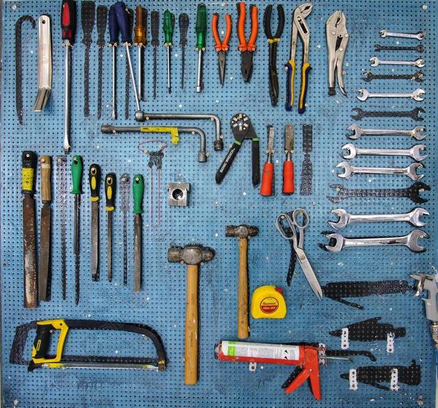 广告清新工具箱工具背景图片