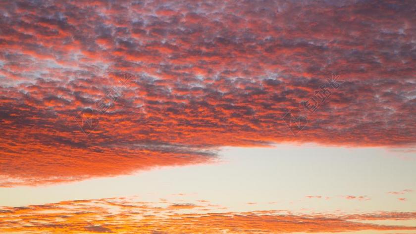 火烧云 云彩 晚霞 黄昏