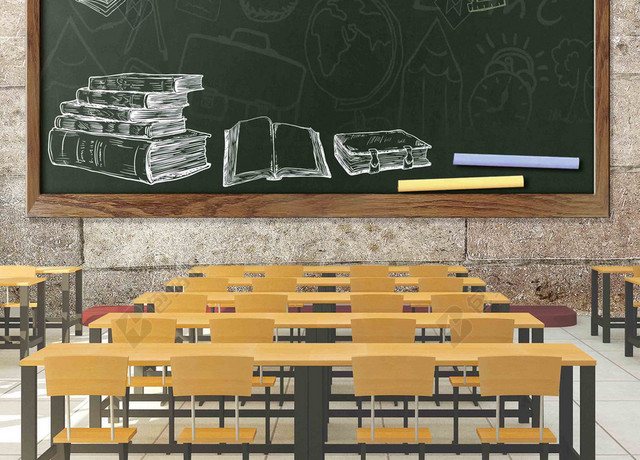 开学啦开学季新学期新装备开学促销宣传海报背景