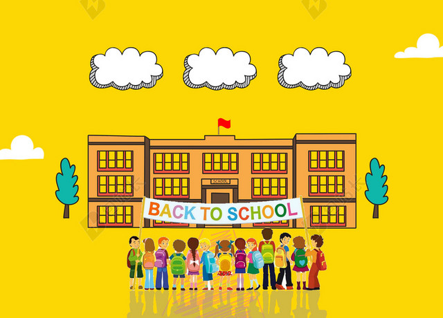 2019新学期开学季新装备特价爆款开学促销海报背景
