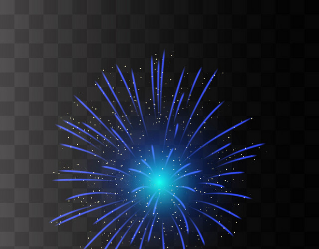 彩色烟花素材
