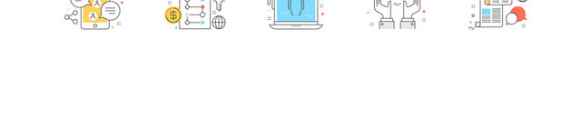 学习日程提醒矢量扁平化图标
