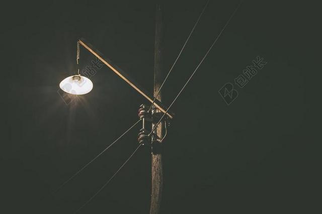 摄影唯美昏暗的灯光背景图片