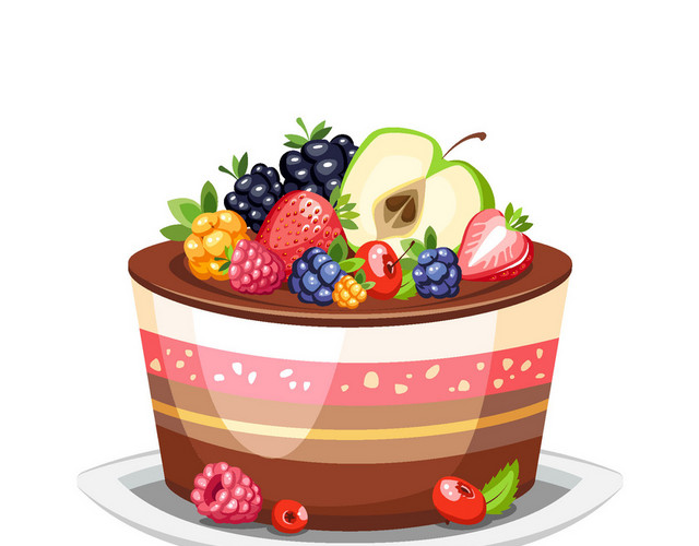 生日蛋糕素材