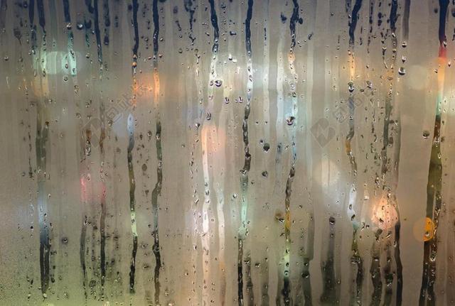 水分 湿 窗口 雨 雾 城市 玻璃 玻璃 滴