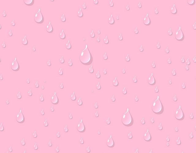 露水透明水滴矢量素材