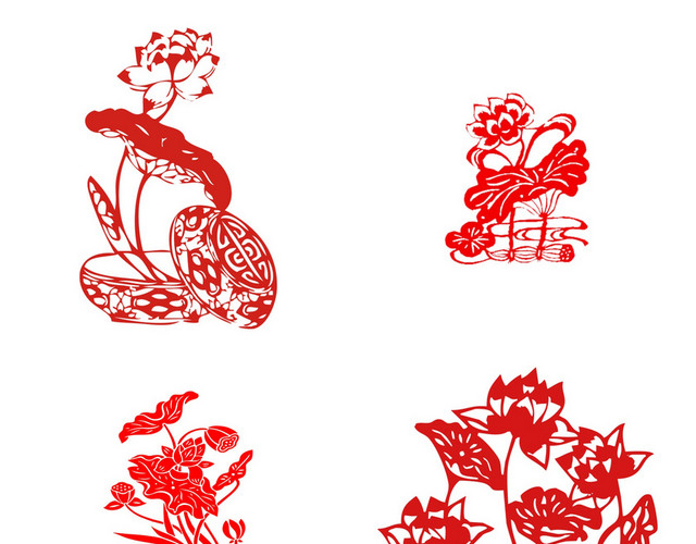 荷花素材
