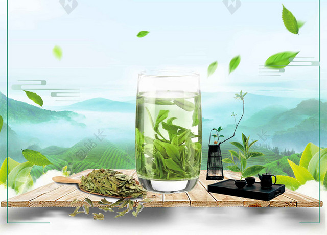 黑茶具茶杯燕子春茶宣传促销茶叶新品上新