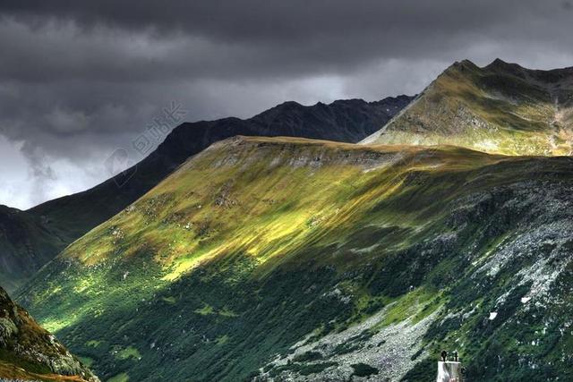 高山 瑞士 山 格里姆瑟尔通行证 伯尔尼高地 景观 性质