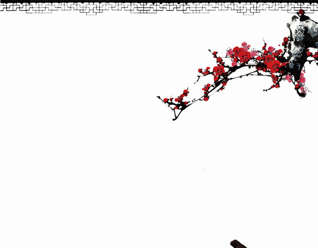 中国风建筑边框素材