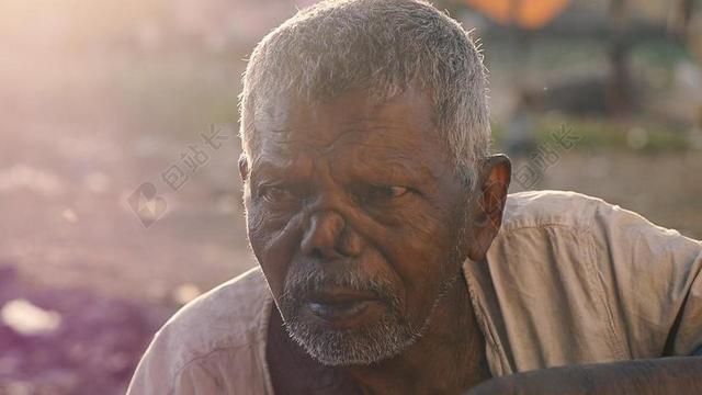 印度 麻疯病 乞丐 ALLABAD 穷人 那位老人 残割 鼻子