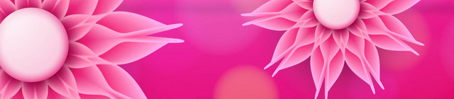 3月8日妇女节花朵边框素材