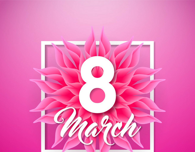3月8日妇女节节日素材