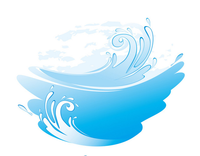 水花水滴水珠水效果水纹水效果素材