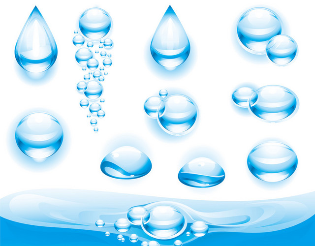 水花水滴水珠水效果水纹水效果素材