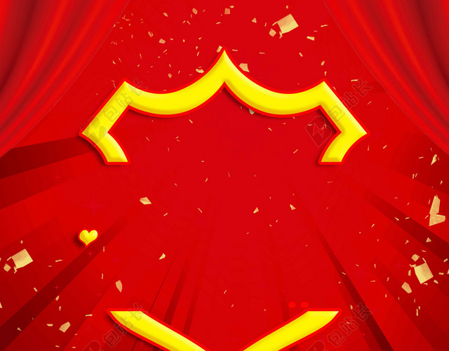 金心手袋中国风315消费者权益日促销诚信海报背景