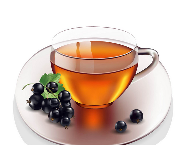 茶杯茶具简约茶杯玻璃PNG素材