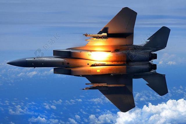 喷射 战斗机 军事 飞机 闪光 释放 培训 F 15 鹰